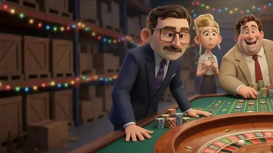 Casino en direct SpinBoss : une table de roulette installée au bureau — Catégories de jeux et fournisseurs
