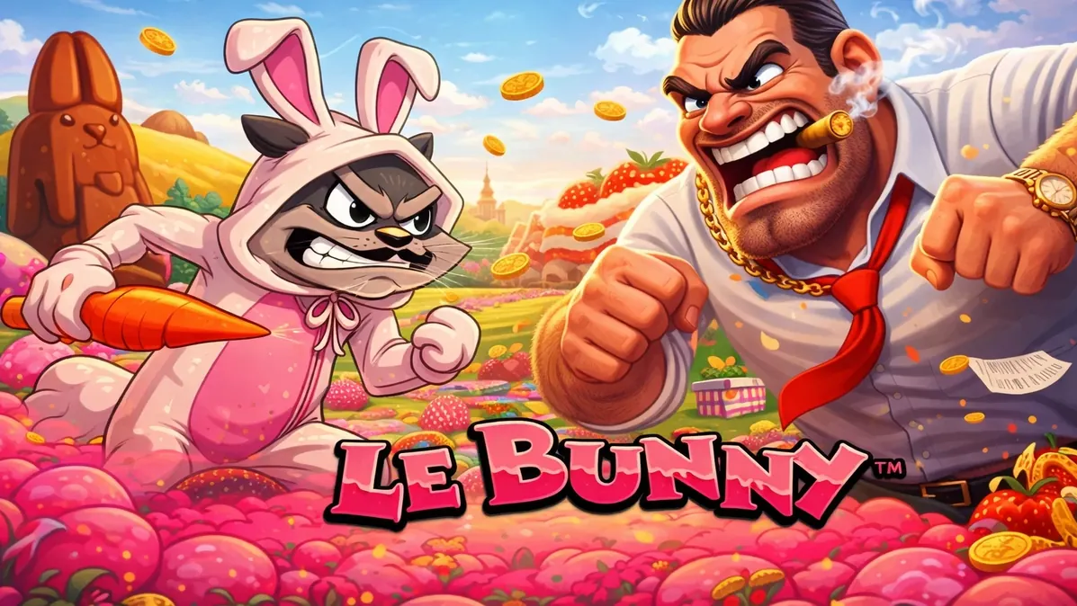 Illustration de la machine à sous Le Bunny, l'un des jeux mis en avant chez SpinBoss — Casino en direct sur SpinBoss